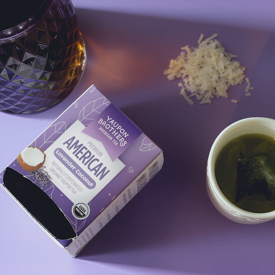yaupon brothers organic yaupon lavender coconut tea